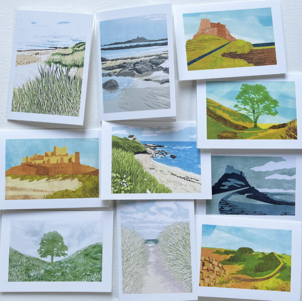 Northumberland cards