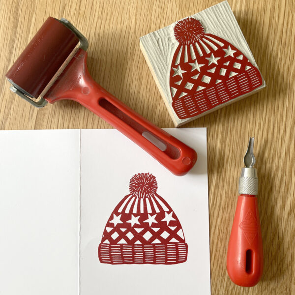 Christmas printing, at Beyond the Byre, Hexham, Nov 10th 11am-1pm